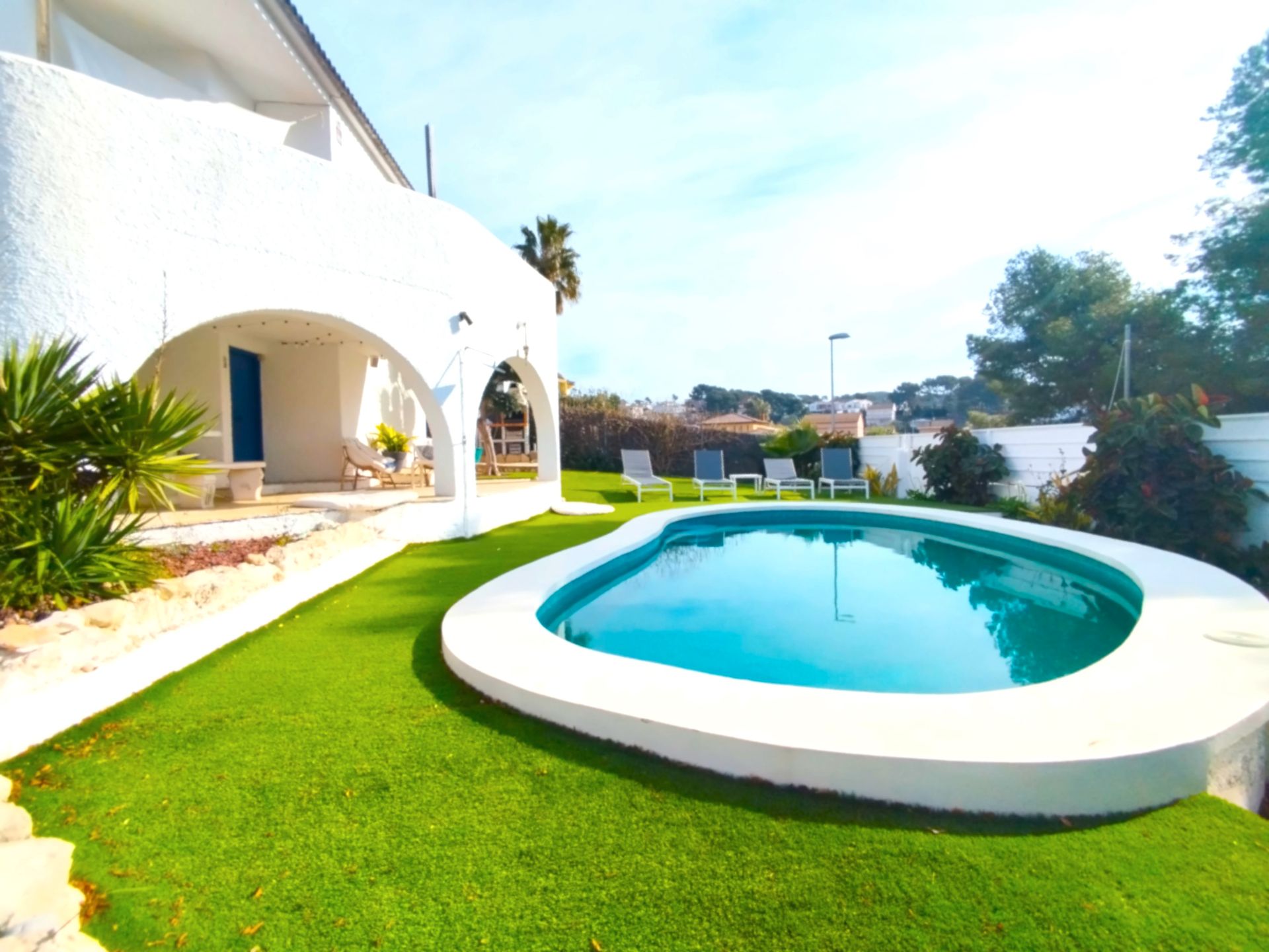 Swimming pool of House or chalet for sale in Calafell  with Heating, Private garden and Terrace