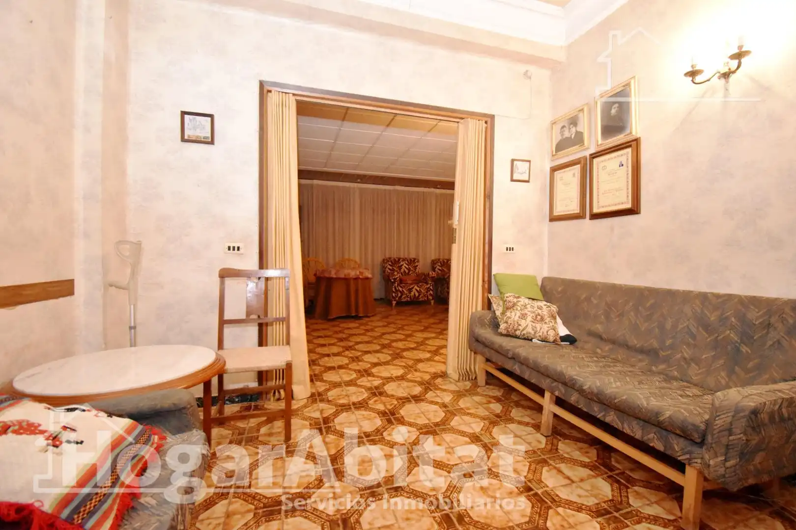 Sala d'estar de Casa o xalet en venda en Almazora / Almassora amb Aire condicionat, Calefacció i Terrassa