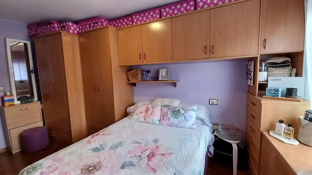 Bedroom of Flat for sale in Culleredo  with Heating, Parquet flooring and Storage room