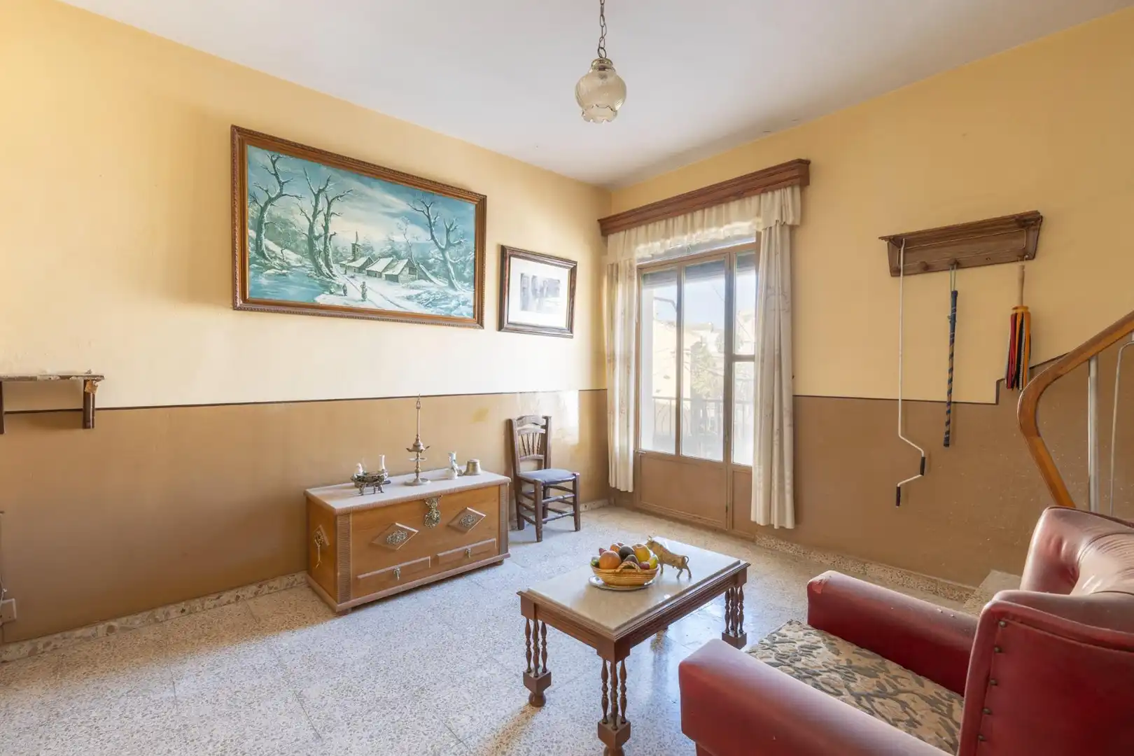 Sala d'estar de Finca rústica en venda en Dehesas Viejas amb Terrassa