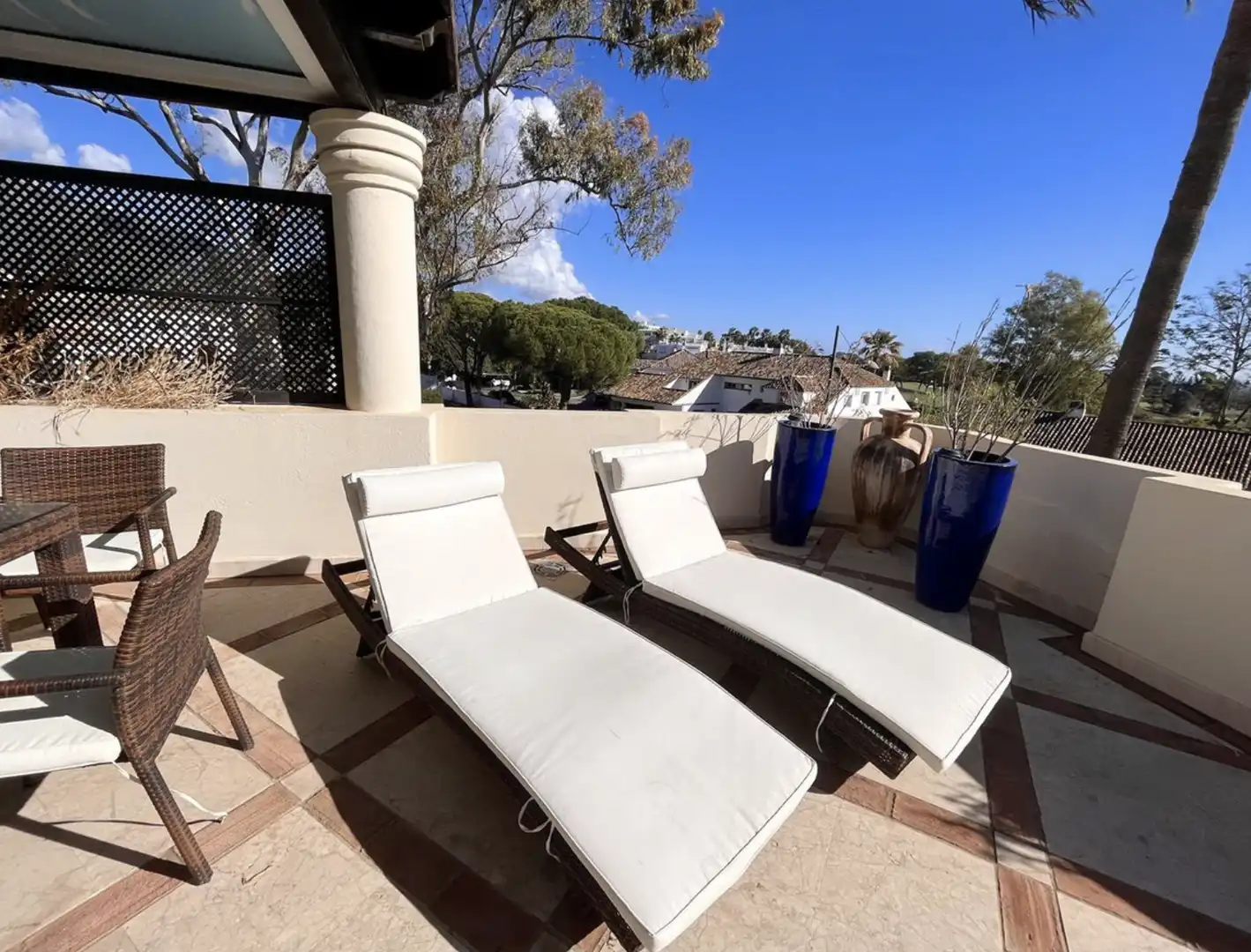 Terraza de Ático en venta en Marbella con Aire acondicionado, Terraza y Amueblado