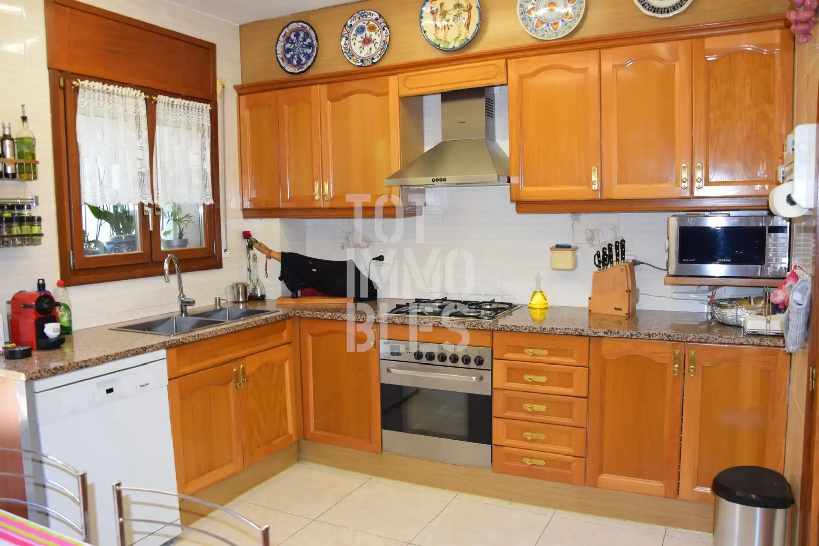 Kitchen of Detached homes for sale in Girona  with Heating and Balcony