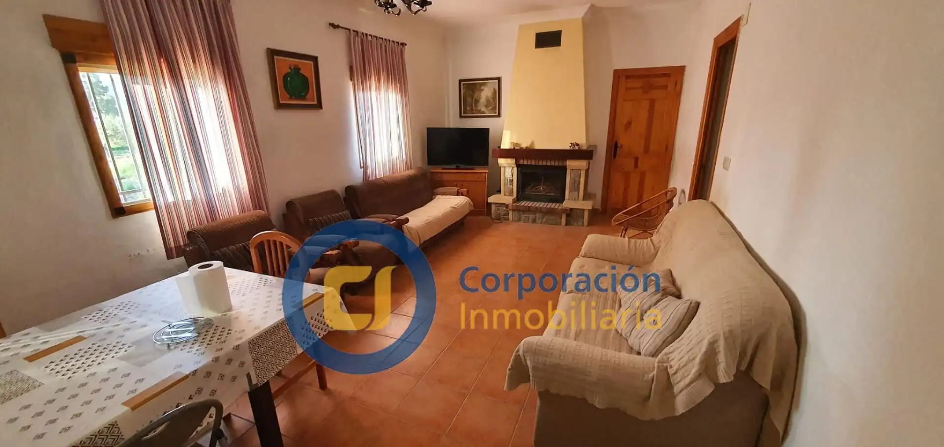 Sala de estar de Casa o chalet en venta en Lorca con Amueblado