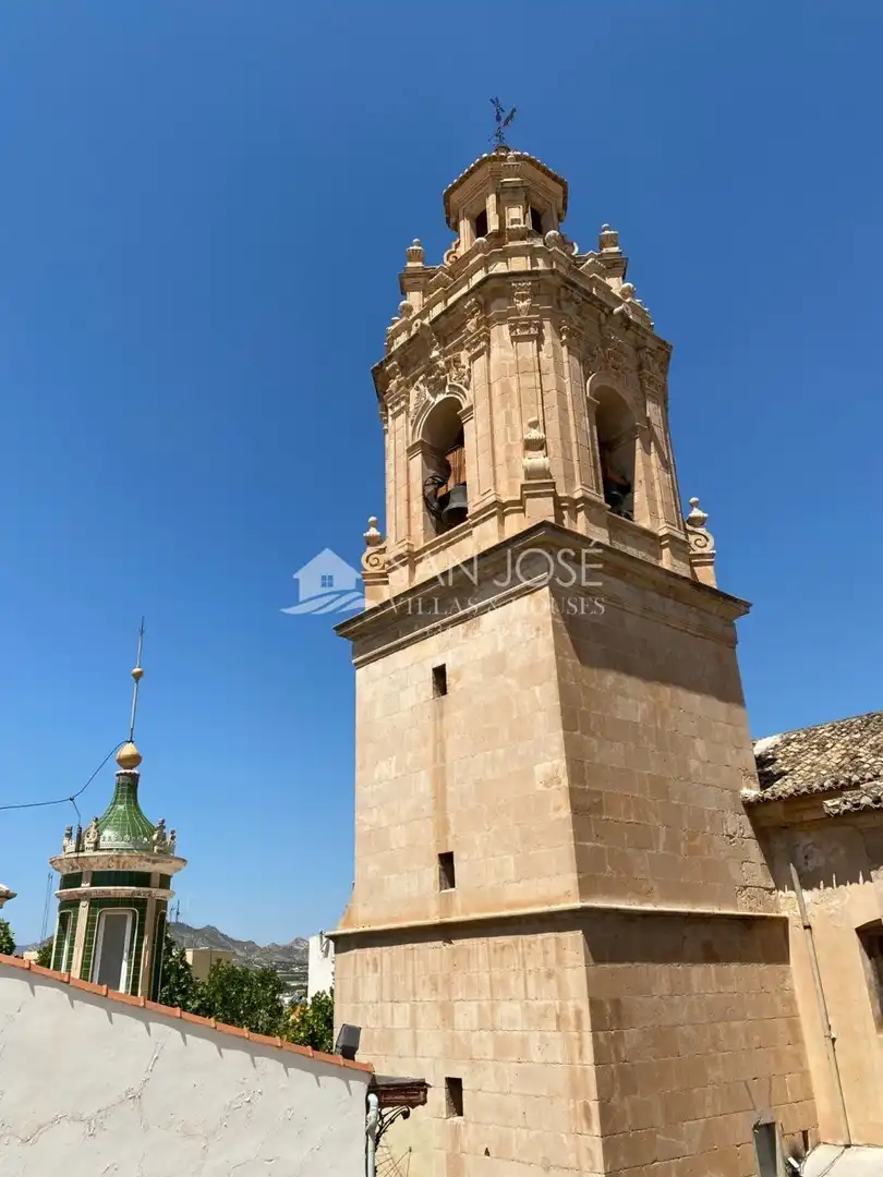 Vista exterior de Casa o xalet en venda en Aspe amb Terrassa, Traster i Moblat