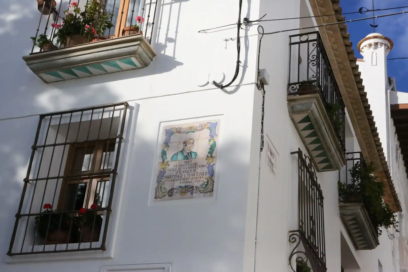 Außenansicht von Country house zum Verkauf in Altea mit Klimaanlage, Abstellraum und Schwimmbad