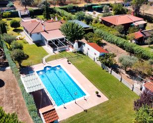 Swimming pool of House or chalet for sale in San Román de los Montes  with Air Conditioner, Heating and Private garden