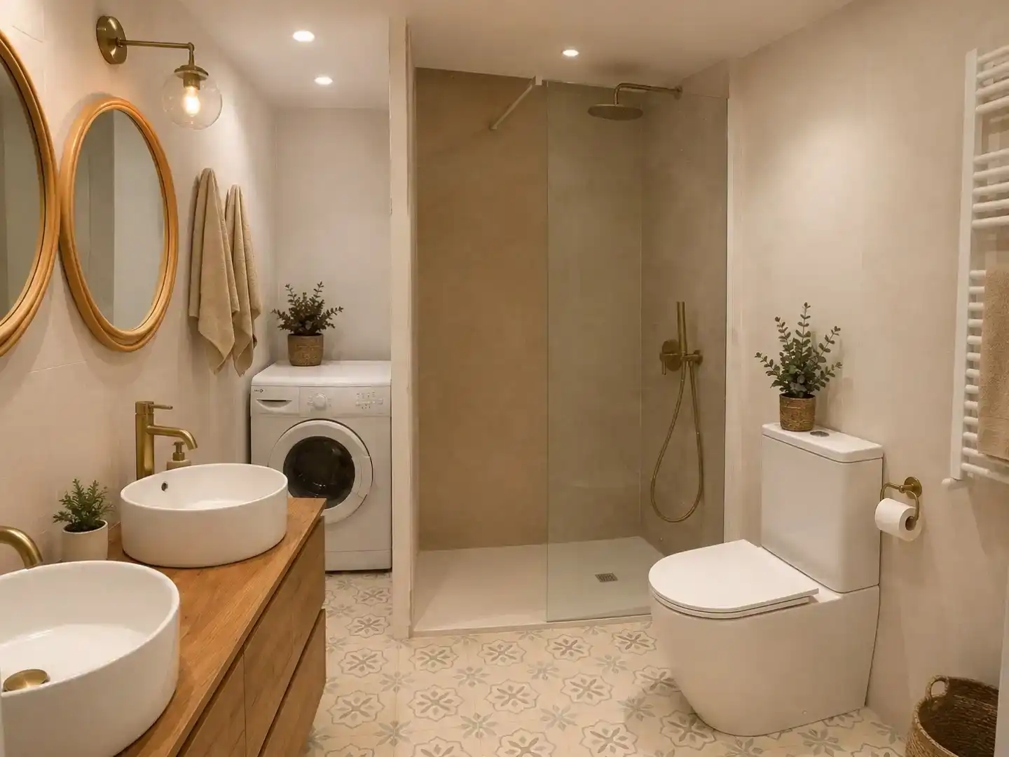 Badezimmer von Wohnung zur Miete in Jaca mit Privatgarten und Möbliert
