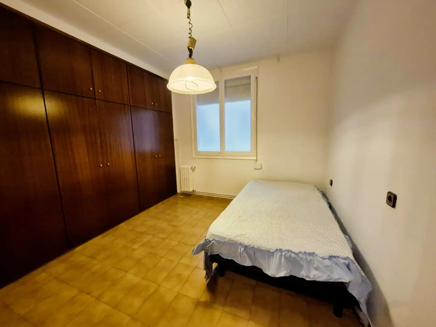 Schlafzimmer von Wohnung zur Miete in Barcelona mit Klimaanlage, Heizung und Parkett