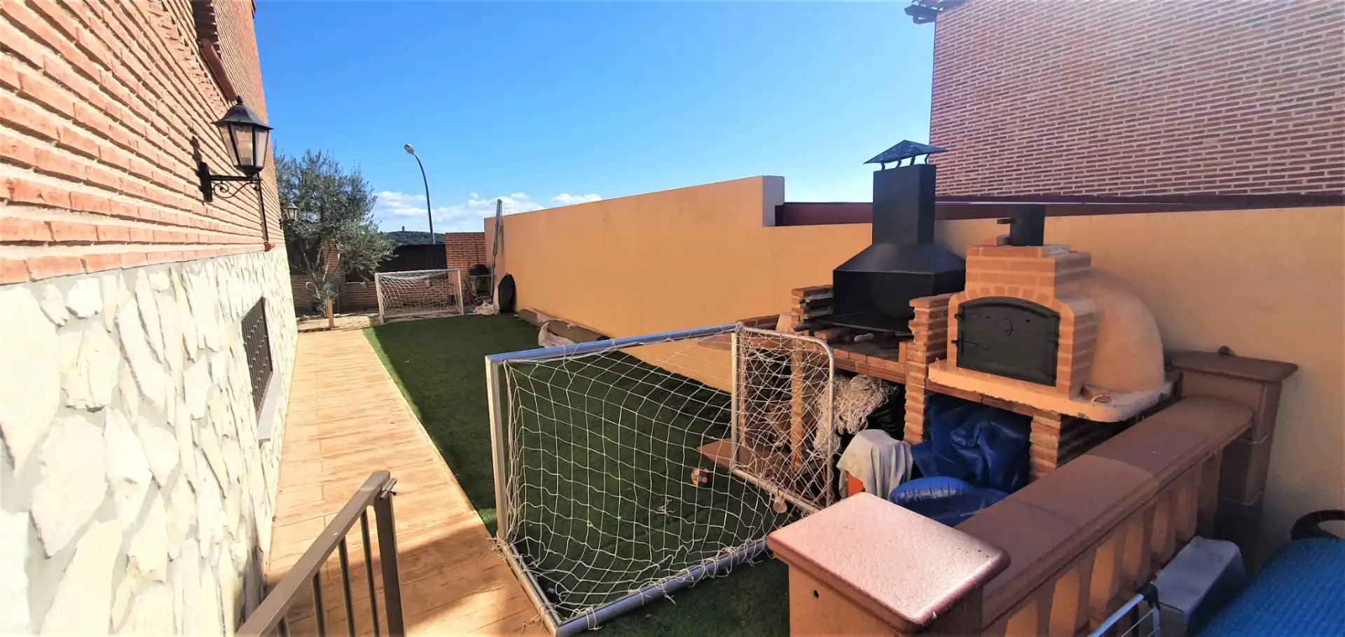 Jardín de Casa adosada en venta en El Vellón con Calefacción, Jardín privado y Terraza