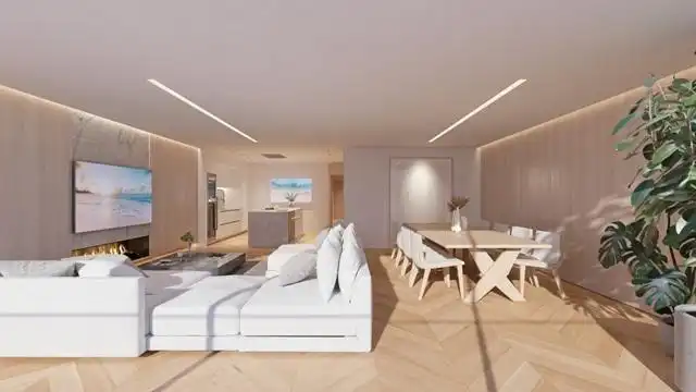 Sala d'estar de Pis en venda en A Coruña Capital  amb Calefacció, Terrassa i Traster