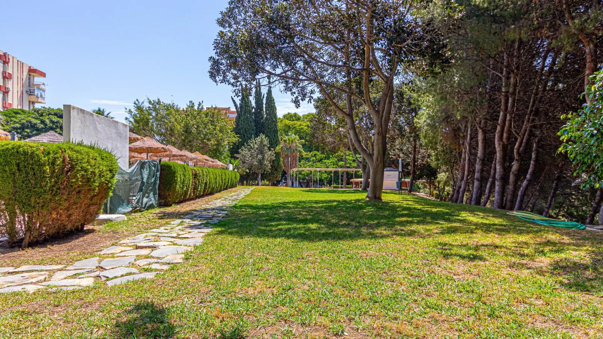Jardí de Apartament en venda en Benalmádena amb Aire condicionat, Jardí privat i Terrassa