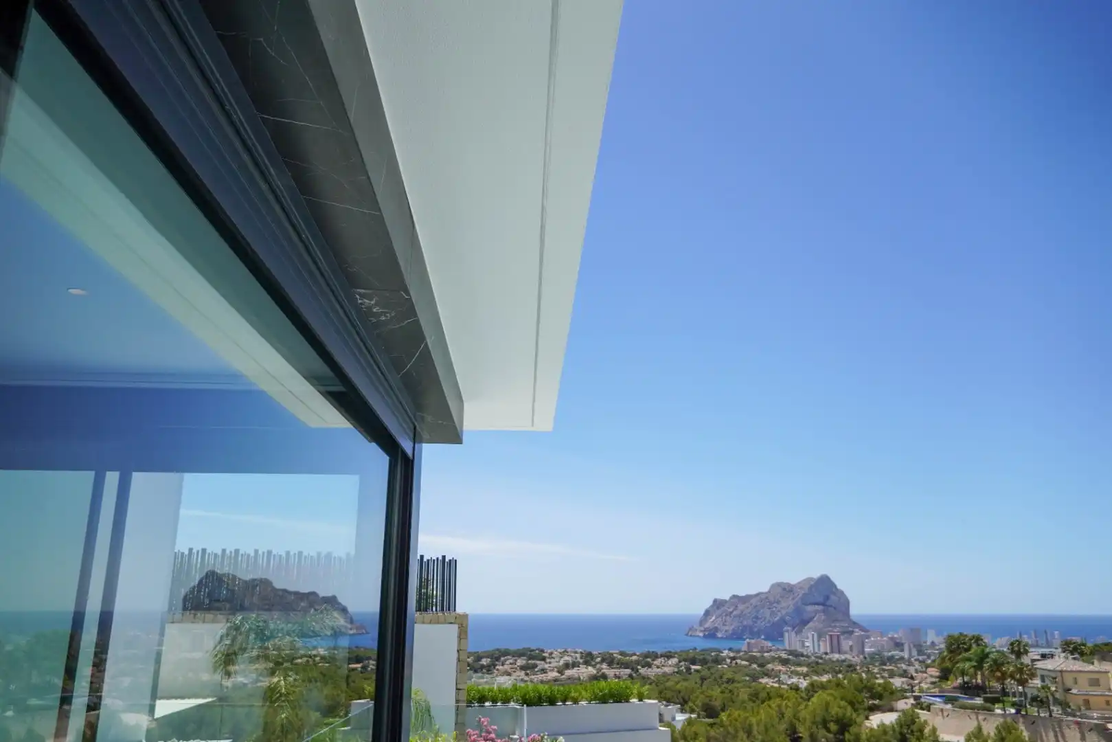 Terrasse von Haus oder Chalet zum Verkauf in Benissa mit Klimaanlage, Heizung und Privatgarten