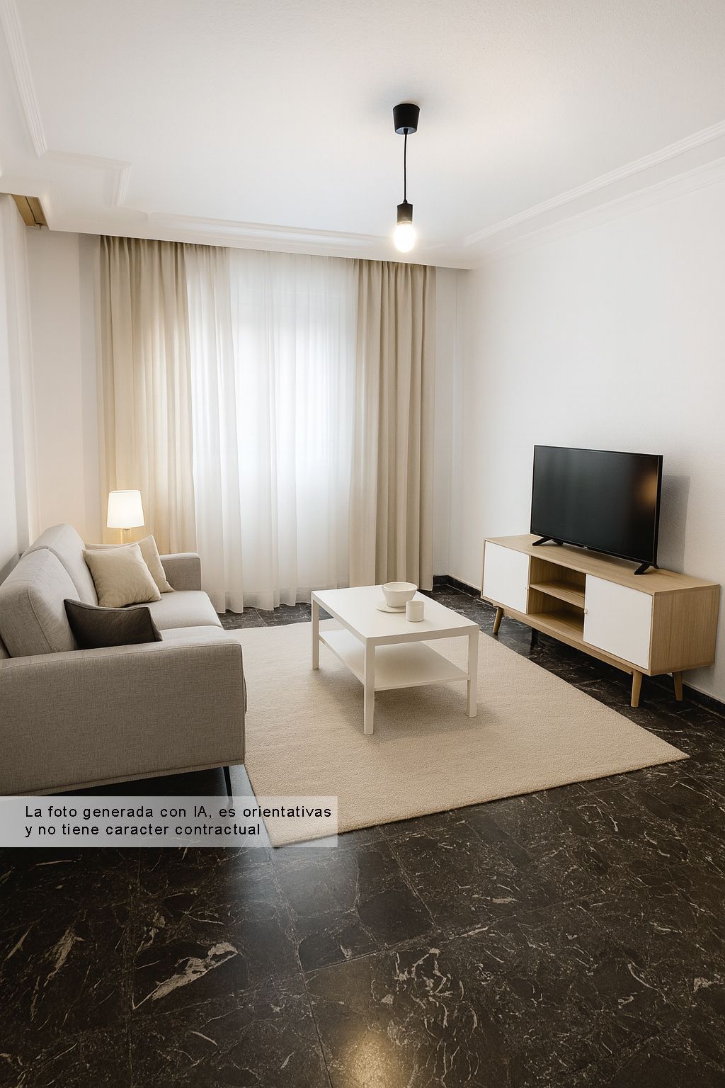 Living room of Flat for sale in Cartagena  with Air Conditioner
