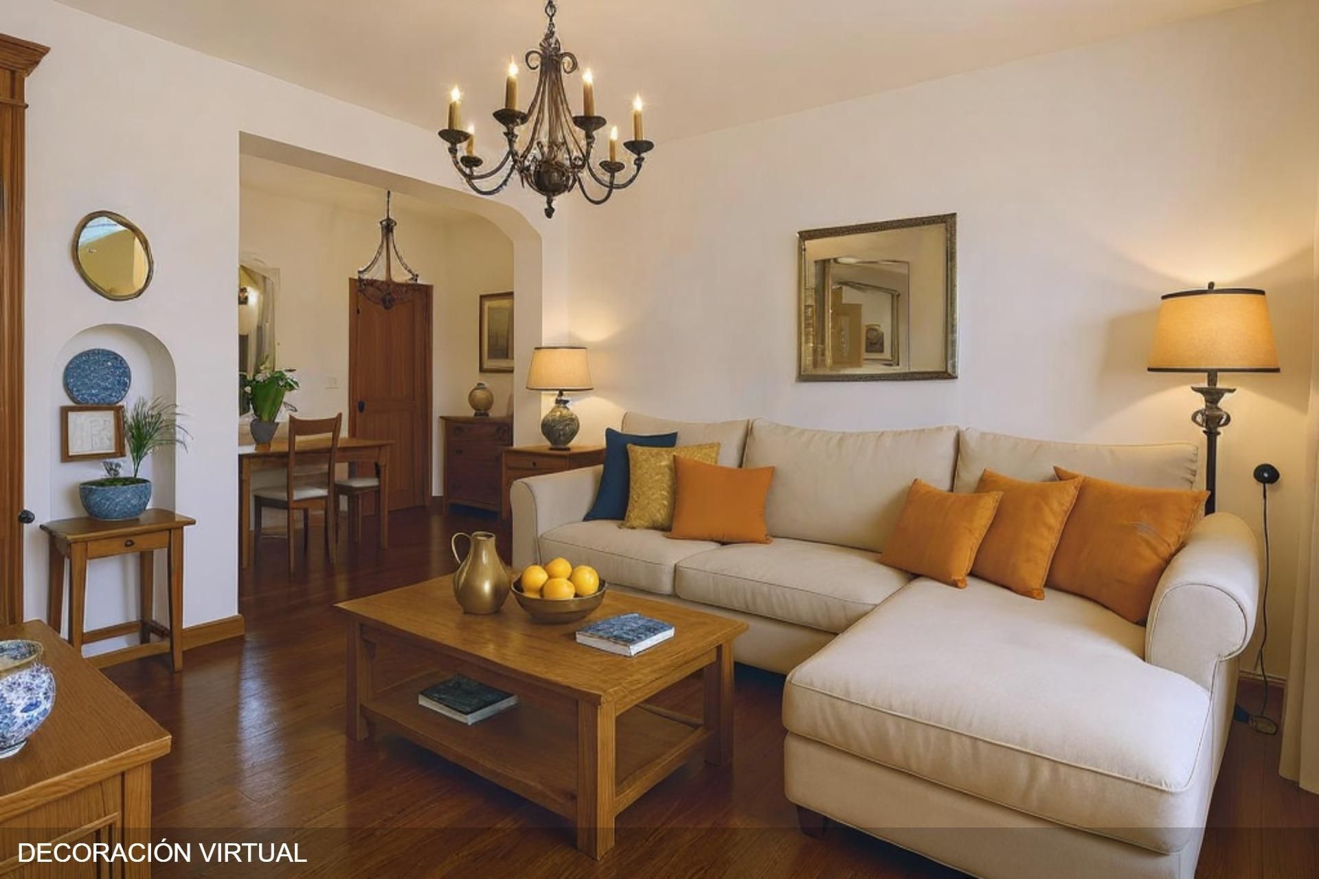 Sala d'estar de Pis en venda en  Madrid Capital amb Aire condicionat, Calefacció i Terrassa