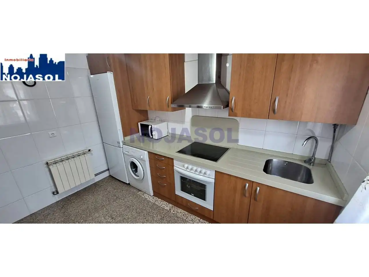 Küche von Einfamilien-Reihenhaus zur Miete in Noja mit Heizung, Privatgarten und Terrasse