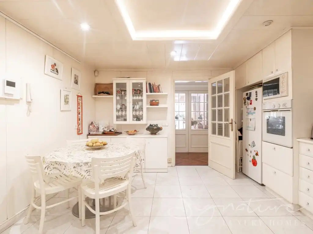 Kitchen of Ground floor for sale in Sant Cugat del Vallès  with Heating, Private garden and Terrace