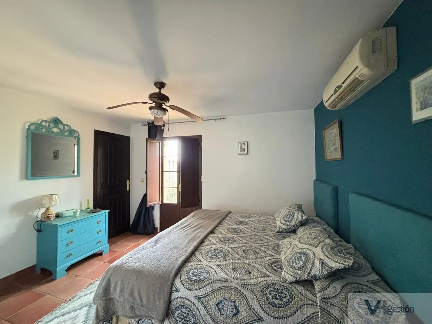 Habitación de Finca rústica en venta en Morón de la Frontera con Aire acondicionado, Calefacción y Terraza