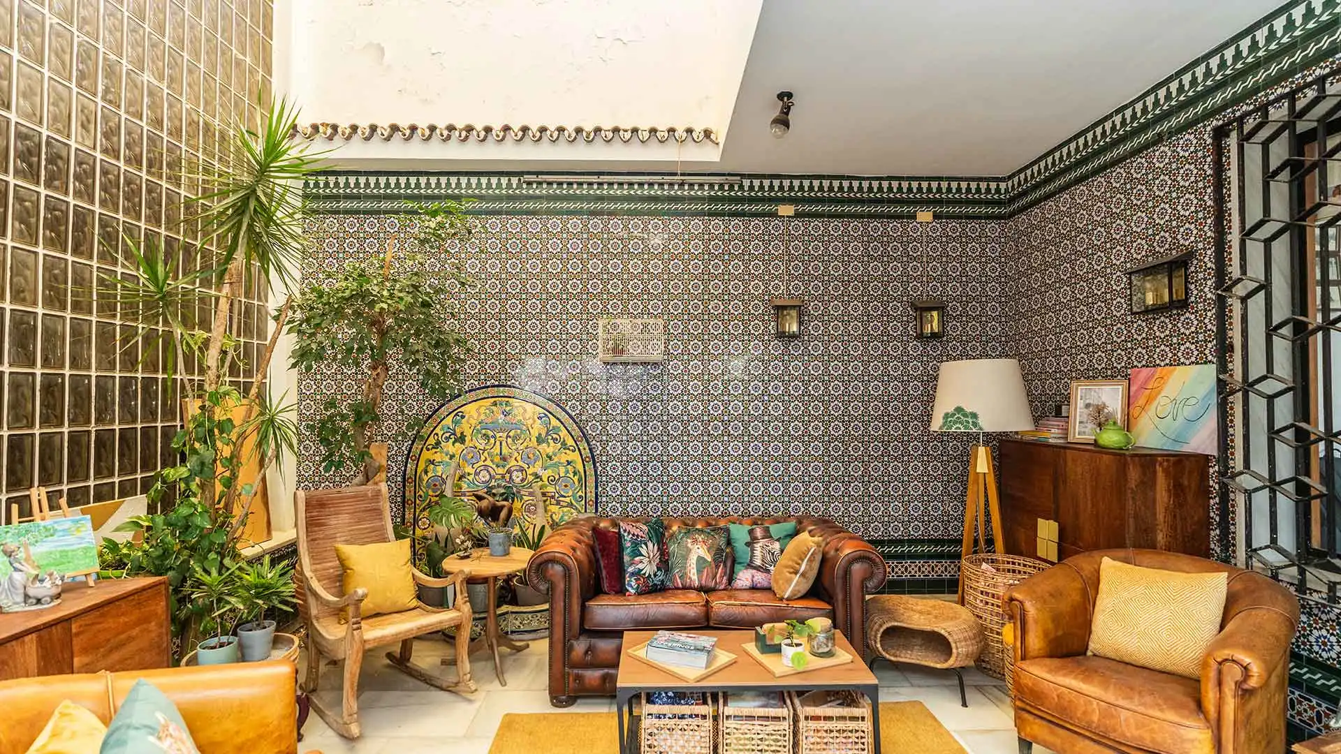 Living room of Houses for sale in Marbella  with Air Conditioner, Private garden and Terrace