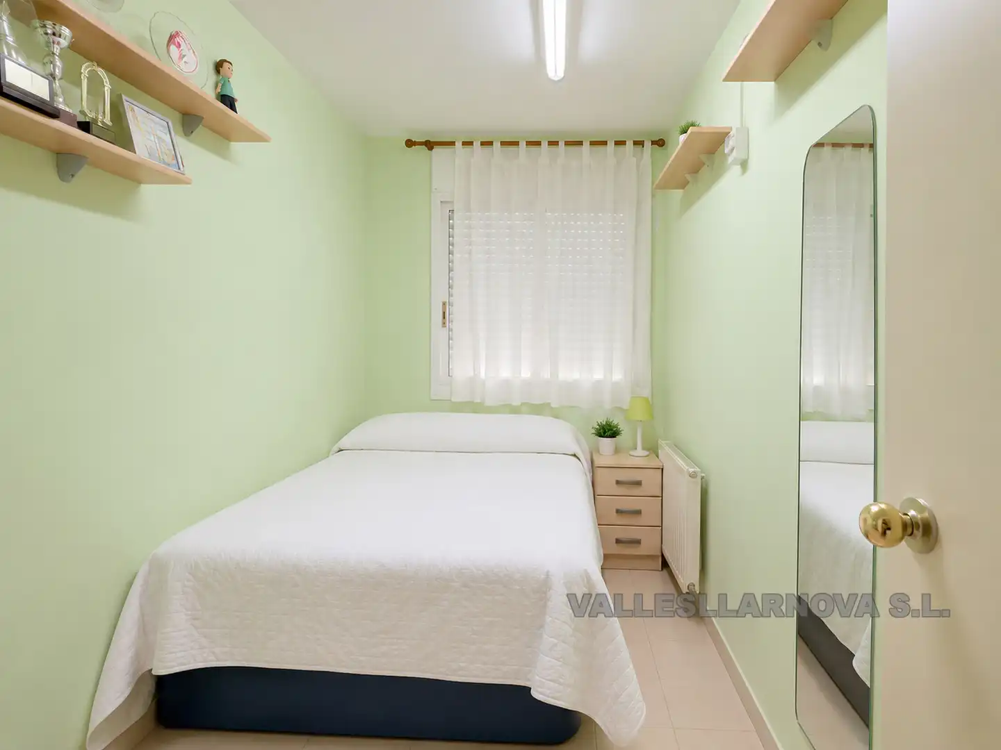 Bedroom of Flat for sale in Mollet del Vallès  with Air Conditioner, Heating and Terrace