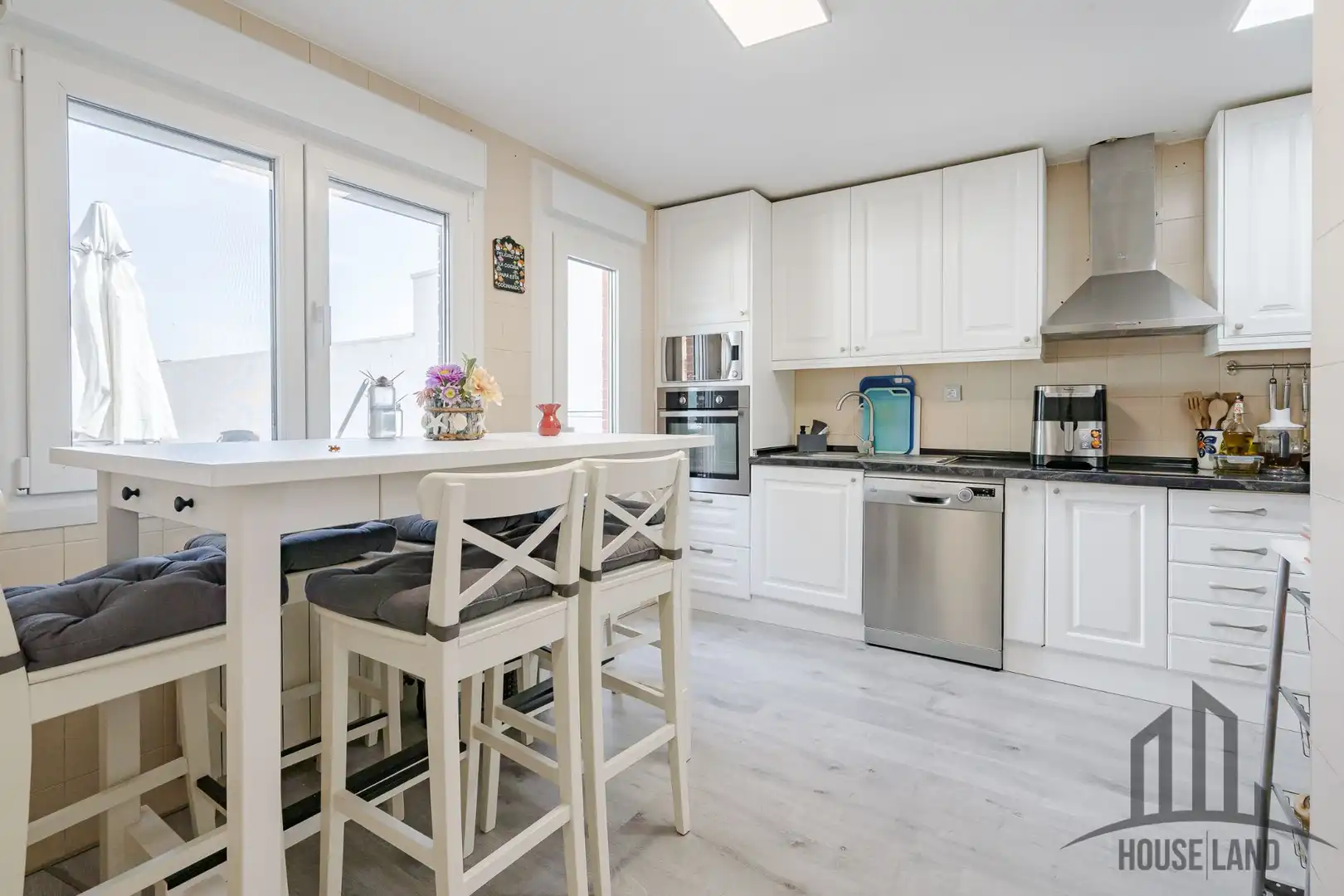 Cocina de Casa adosada en venta en Meco con Aire acondicionado, Calefacción y Trastero