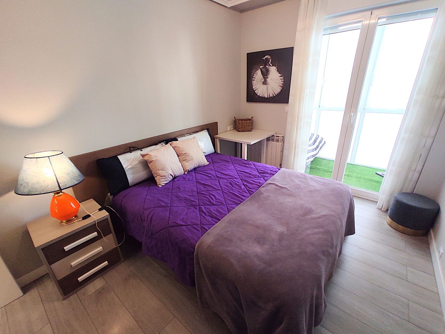 Bedroom of Flat to rent in Vitoria - Gasteiz  with Heating, Terrace and Furnished