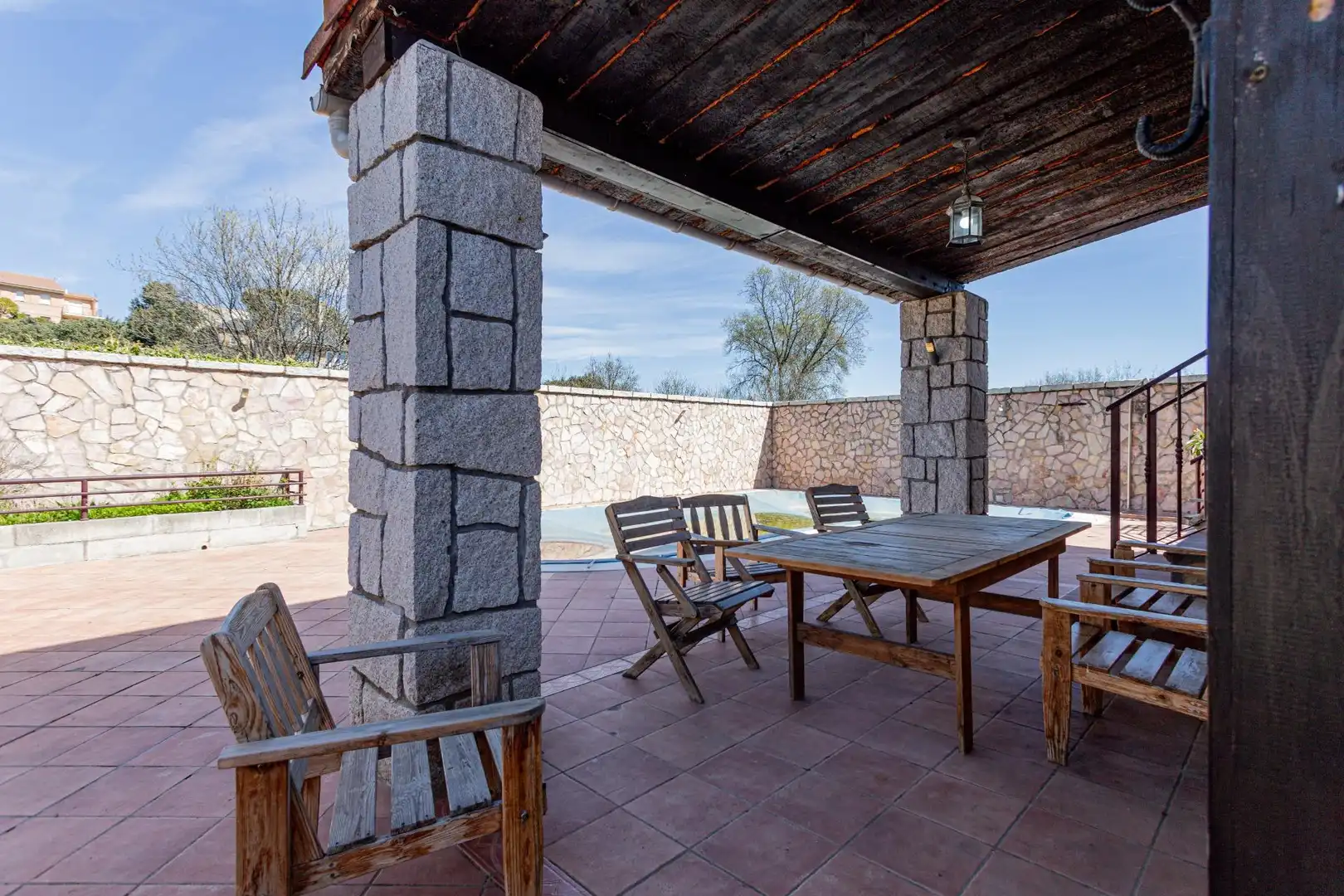 Terrace of Houses for sale in Guadalix de la Sierra  with Heating, Terrace and Swimming Pool