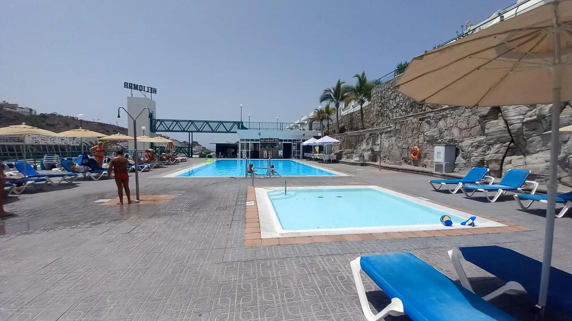 Swimming pool of Apartments for sale in Mogán  with Air Conditioner, Private garden and Terrace