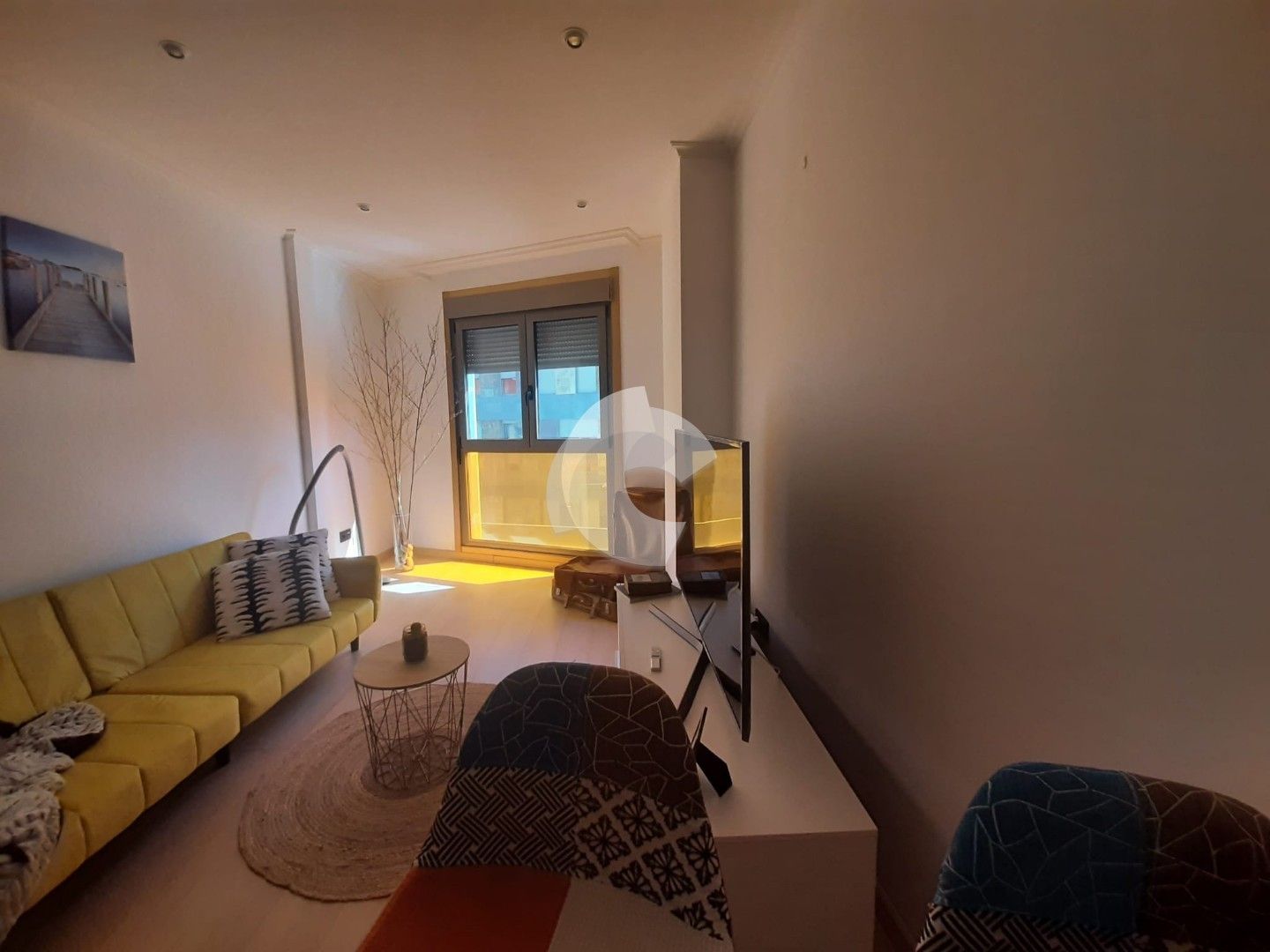 Sala d'estar de Apartament en venda en Sanxenxo
