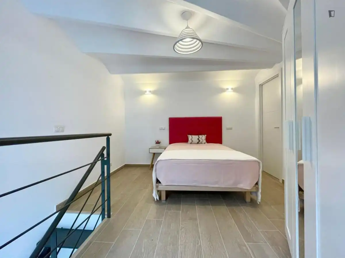 Dormitori de Apartament de lloguer en Barcelona amb Calefacció, Moblat i Forn