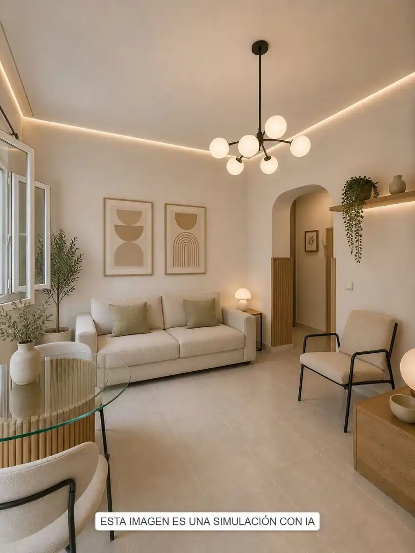 Living room of Flat for sale in Madrid