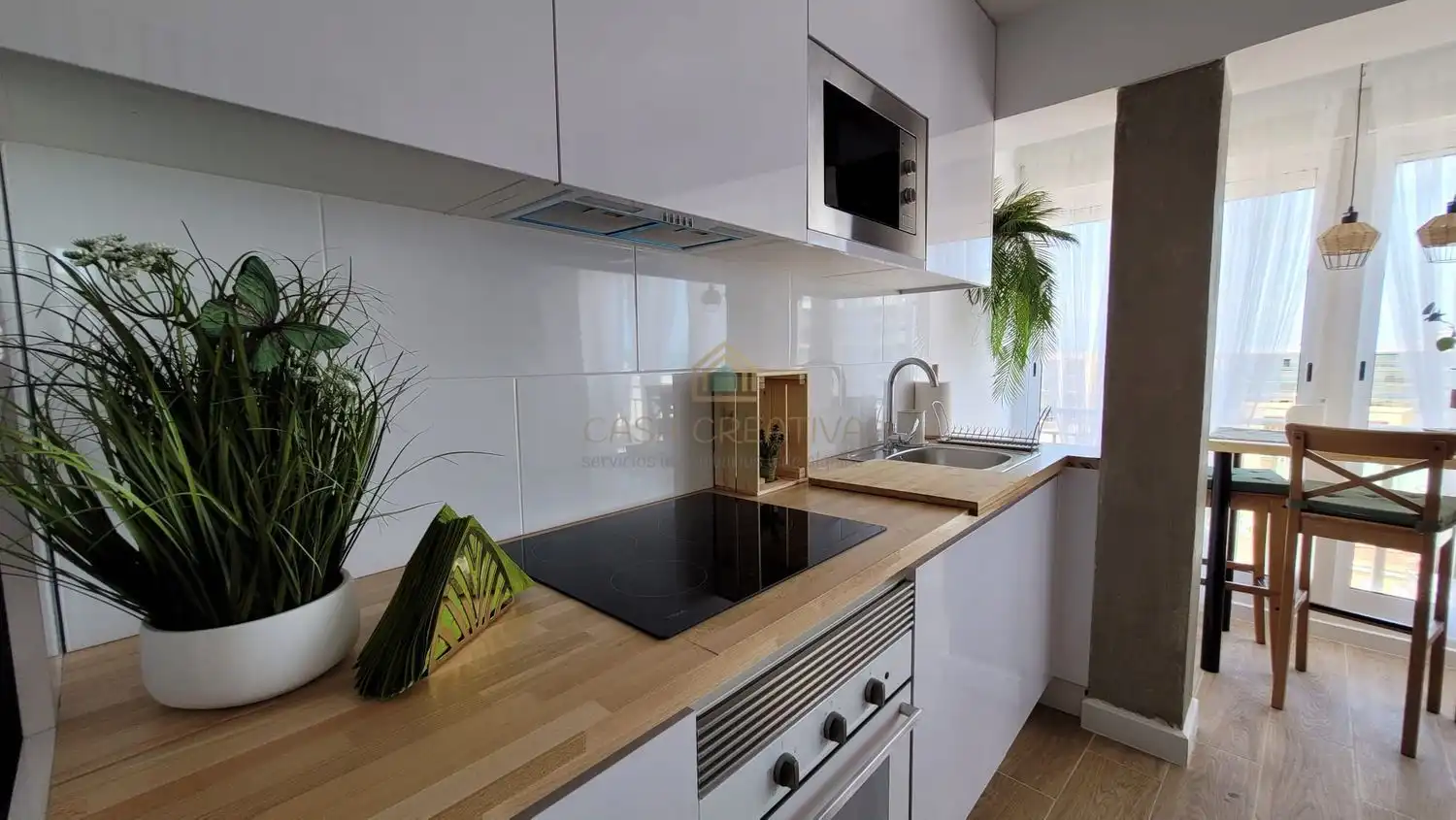 Cocina de Estudio en venta en Sueca con Aire acondicionado, Calefacción y Amueblado
