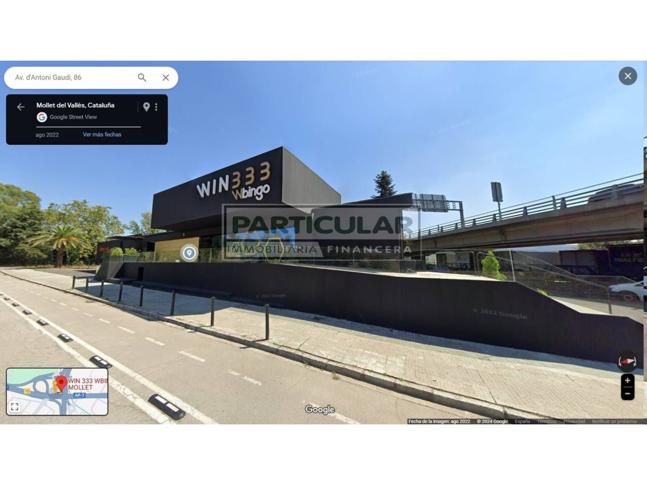 Vista exterior de Nau industrial en venda en Mollet del Vallès amb Alarma