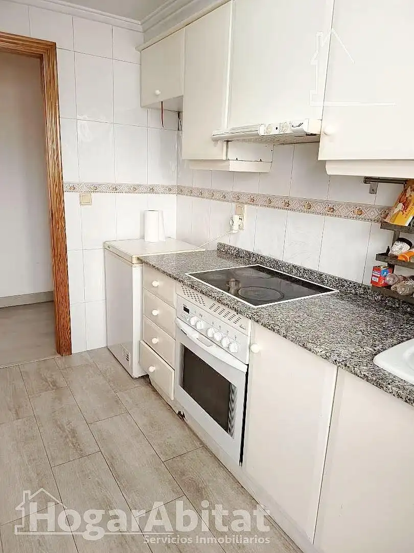 Kitchen of Flat for sale in Dénia  with Air Conditioner