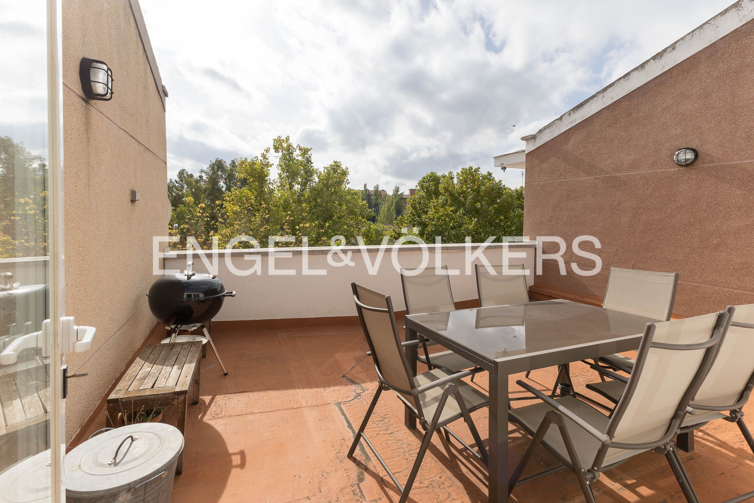 Terrace of Apartment for sale in  Madrid Capital  with Air Conditioner, Heating and Terrace