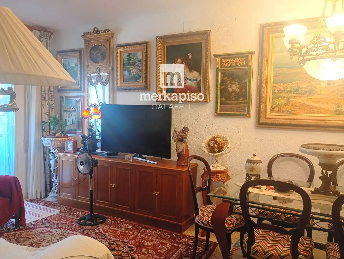 Sala d'estar de Pis en venda en Calafell amb Aire condicionat i Terrassa