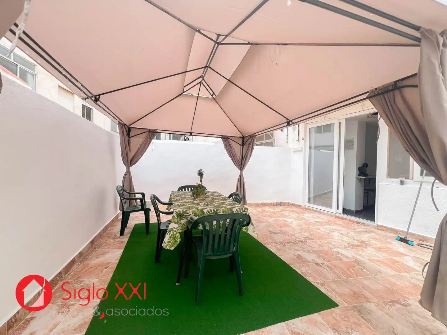 Terrasse von Wohnung zum Verkauf in Vila-real mit Klimaanlage, Terrasse und Balkon