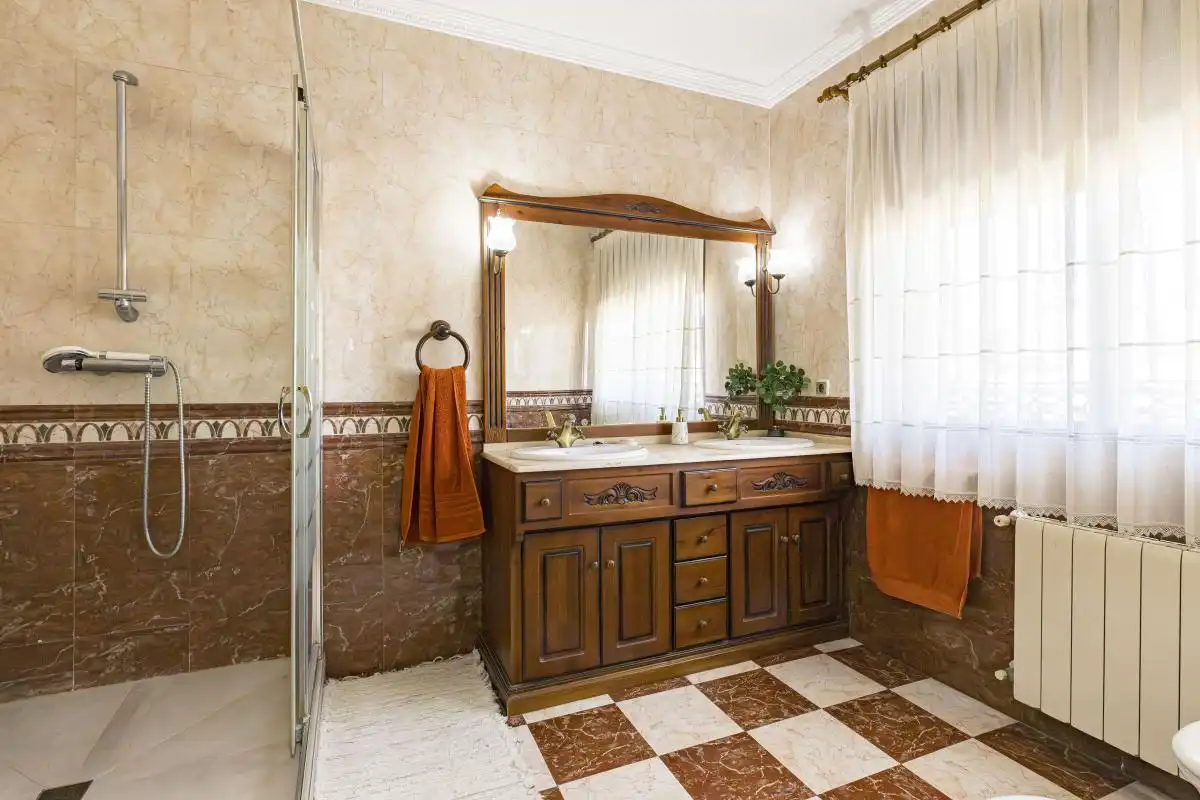 Baño de Casa o chalet en venta en Alguazas con Aire acondicionado, Calefacción y Jardín privado