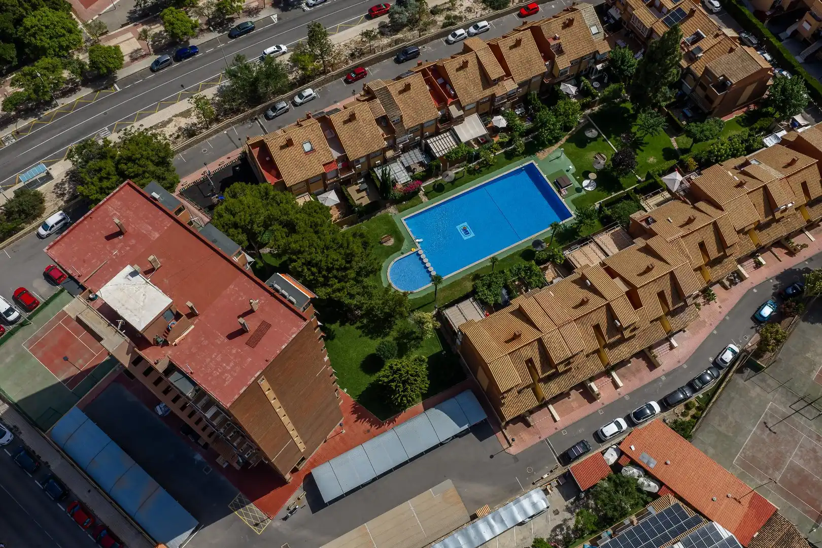 Vista exterior de Apartamento en venta en Alicante / Alacant con Piscina comunitaria