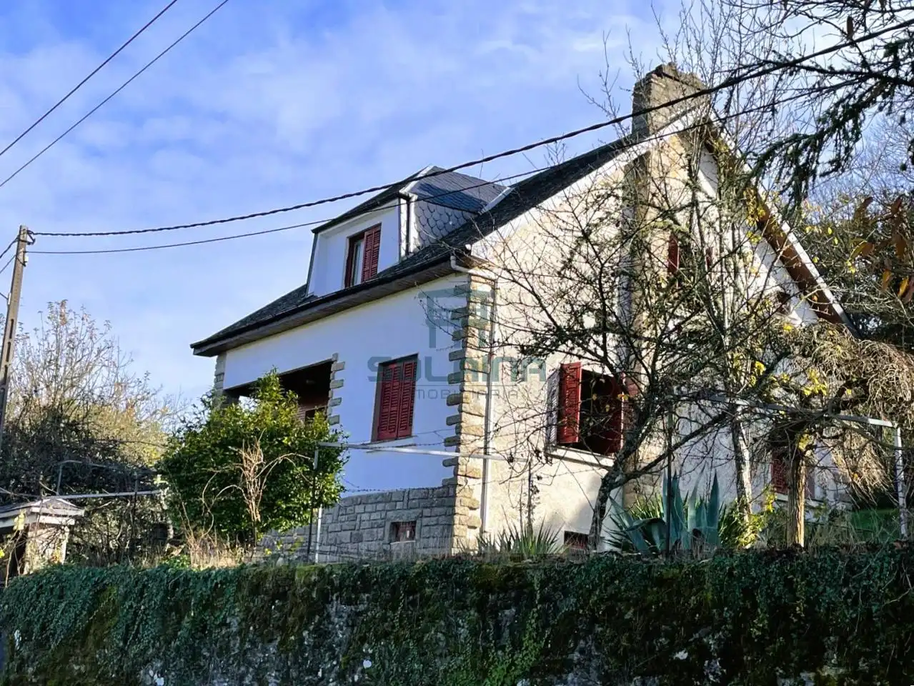 Vista exterior de Casa o chalet en venta en Baños de Molgas con Calefacción y Jardín privado