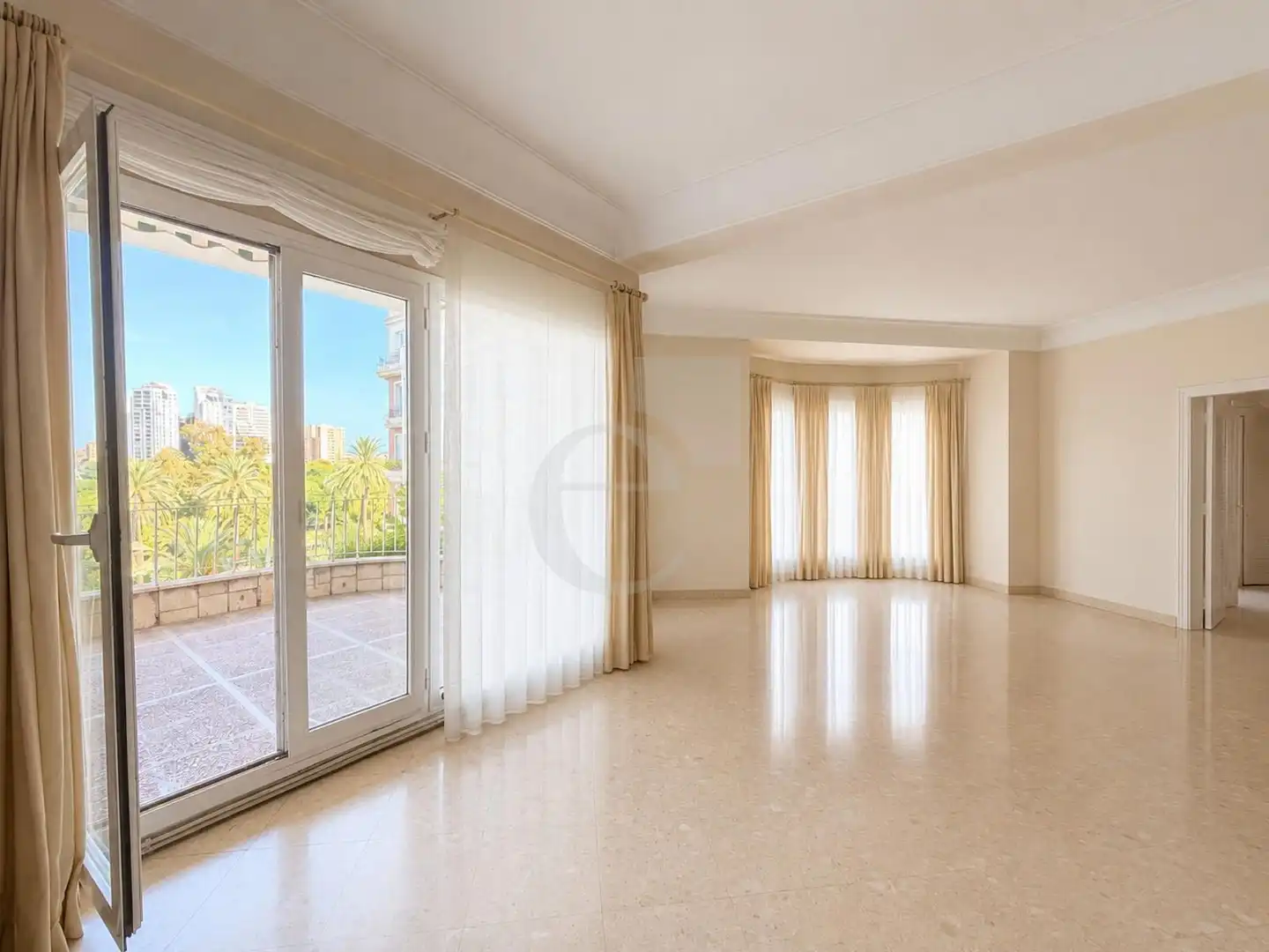 Wohnzimmer von Wohnung zum Verkauf in Valencia mit Klimaanlage, Terrasse und Abstellraum