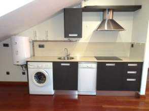 Kitchen of Flat to rent in Gijón   with Heating, Parquet flooring and Washing machine