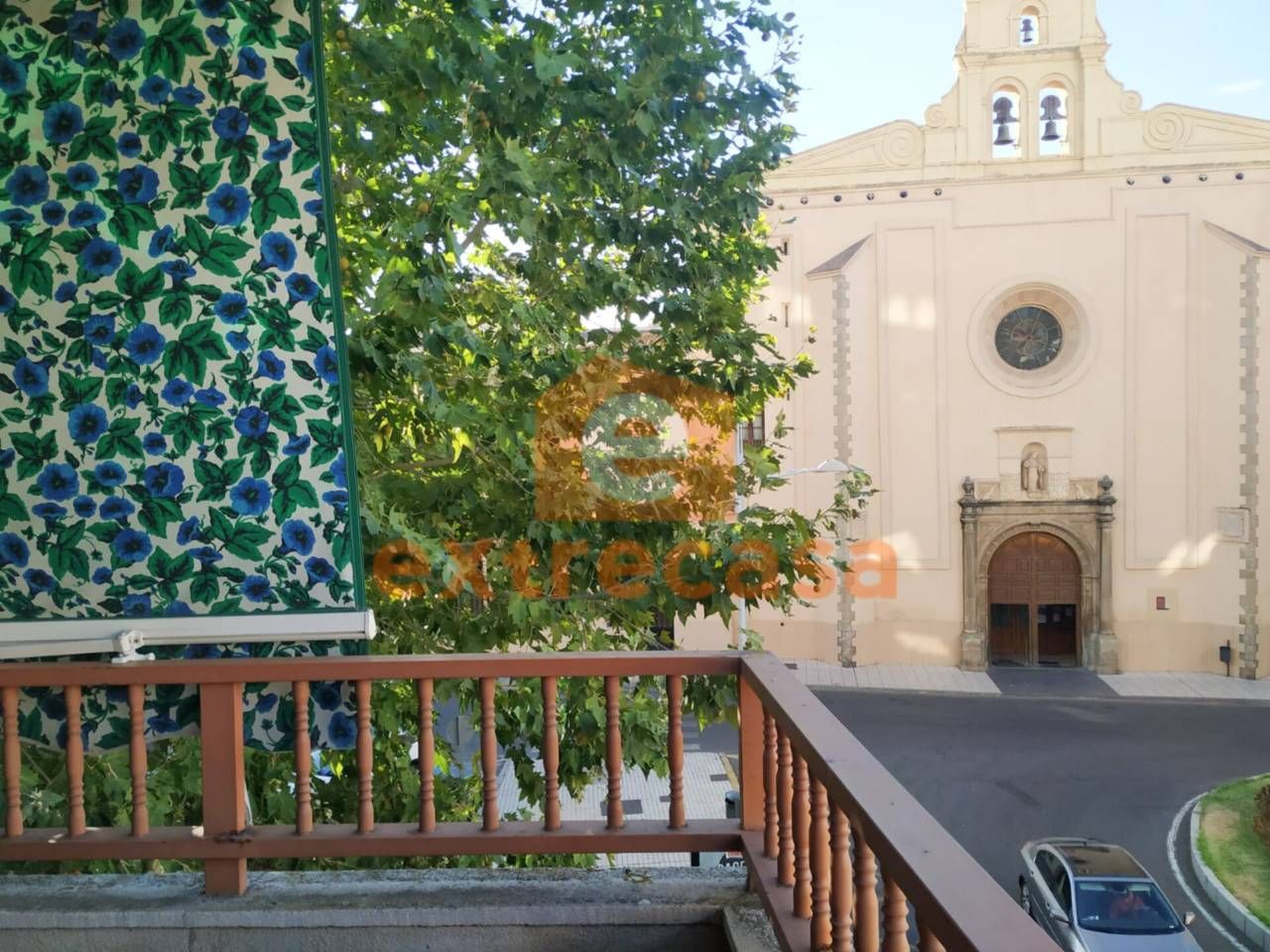 Terrace of Flat to rent in Badajoz Capital  with Parquet flooring, Terrace and Furnished