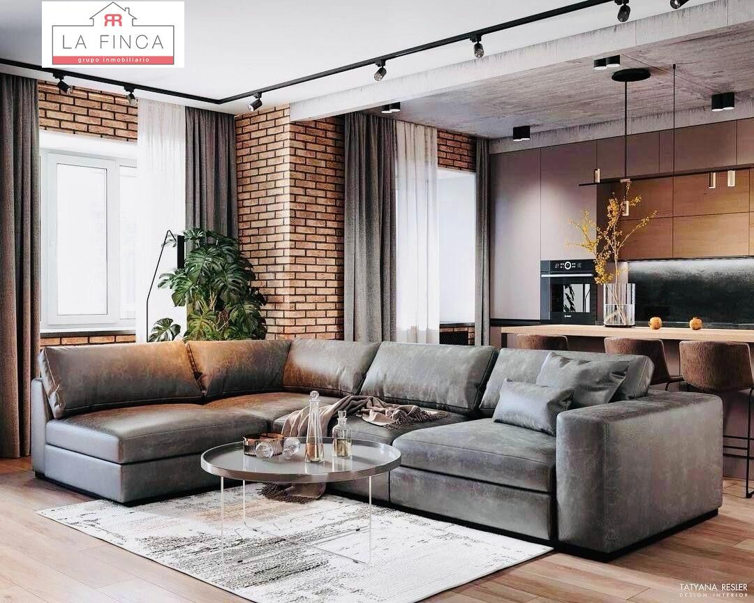 Living room of Flat for sale in Málaga Capital  with Air Conditioner and Terrace