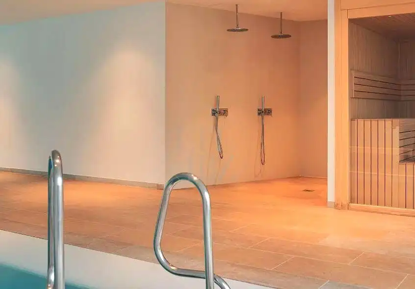Baño de Apartamento en venta en Santa Eulària des Riu con Aire acondicionado, Calefacción y Terraza