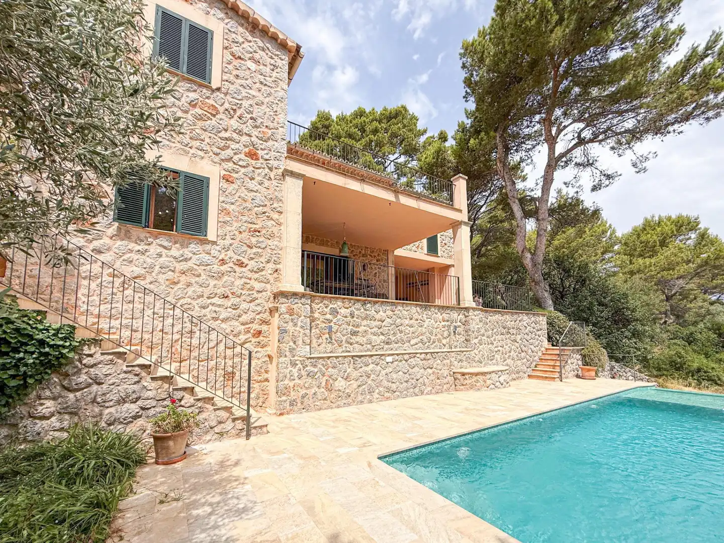 Exterior view of Houses for sale in Deià  with Furnished