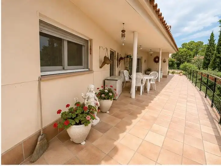 Terrassa de Casa o xalet en venda en Teià amb Aire condicionat, Calefacció i Jardí privat