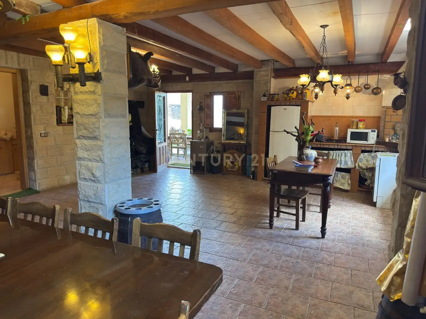 Dining room of Houses for sale in Cunit  with Air Conditioner