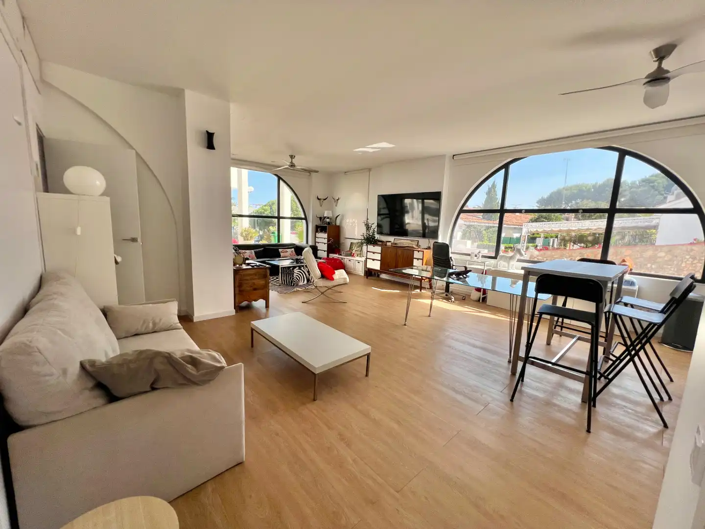 Sala d'estar de Loft en venda en Alcalà de Xivert amb Aire condicionat, Terrassa i Traster