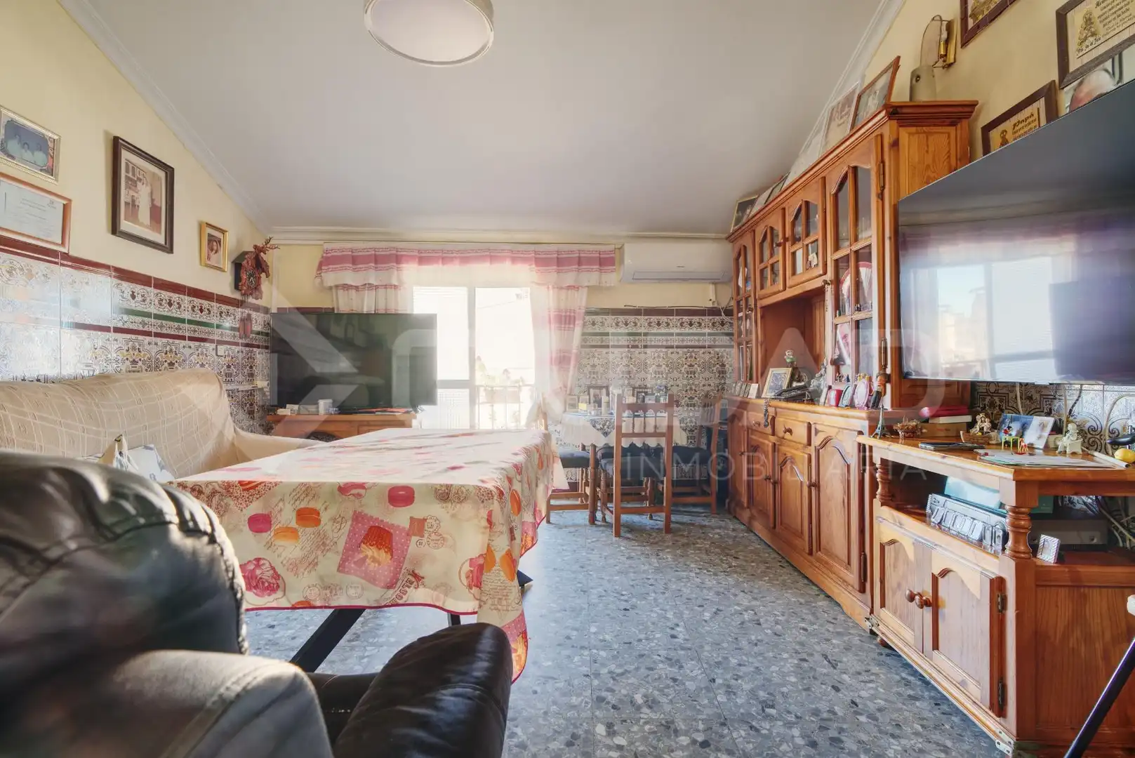 Sala de estar de Piso en venta en Coria del Río con Aire acondicionado y Terraza