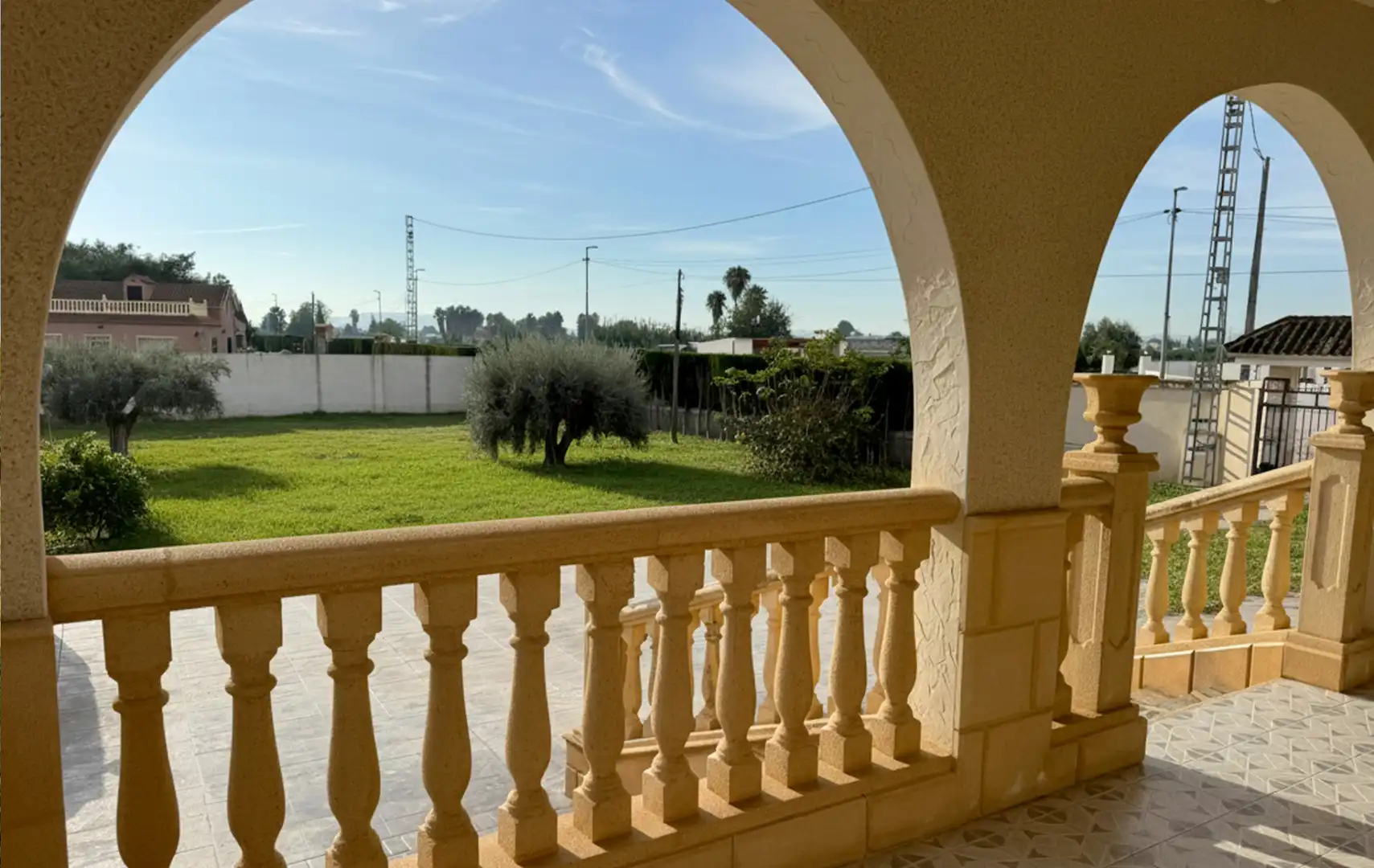 Terrasse von Country house zum Verkauf in Callosa de Segura mit Klimaanlage, Heizung und Privatgarten
